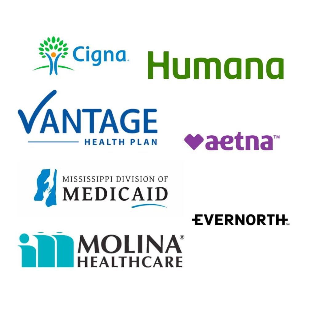 Accepted insurances: Cigna, Aetna, Humana, Vantage, Mississippi Medicaid, Evernorth, Molina Medicaid, Molina Marketplace